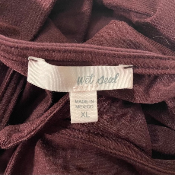 Wet Seal Maxi Dress Halter Neck Crewneck Pullover Tight Fit Curvy Bodycon Dress - Picture 4 of 7